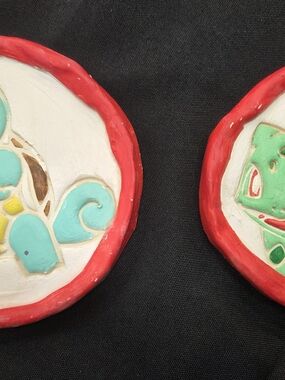 Pokemon Inspired Clay Trays